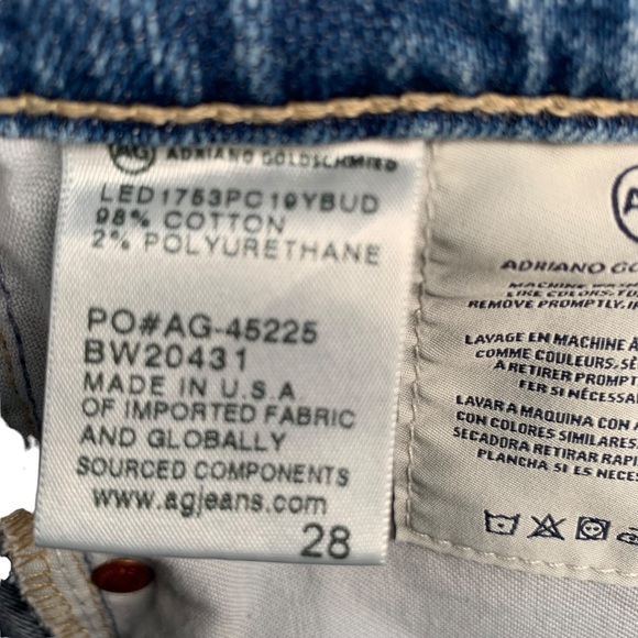 AG  Isabelle high waist straight leg jean - Picture 11 of 13